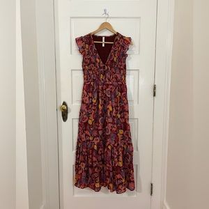 Anthropologie Peregrine midi dress